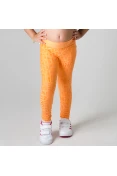 CALÇA LIVE LEGGING EM SENSE INFANTIL - Laranja