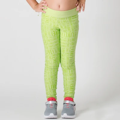 CALÇA LIVE LEGGING EM SENSE INFANTIL - Verde