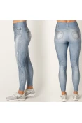 CALÇA LIVE LEGGING JEANS DAILY LOOK FEMININA - Azul CALÇA LIVE LEGGING JEANS DAILY LOOK FEMININA - Azul