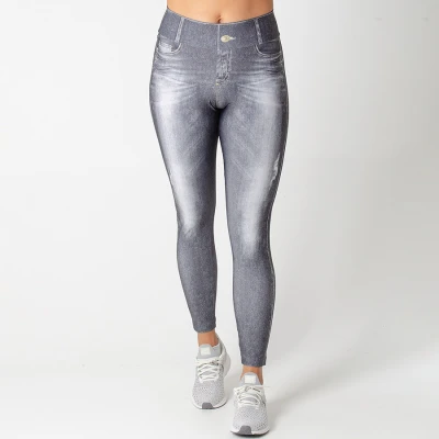 CALÇA LIVE LEGGING JEANS DAILY LOOK FEMININA - Preto CALÇA LIVE LEGGING JEANS DAILY LOOK FEMININA - Preto