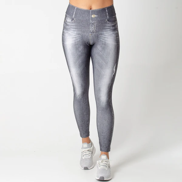 CALÇA LIVE LEGGING JEANS DAILY LOOK FEMININA - Preto CALÇA LIVE LEGGING JEANS DAILY LOOK FEMININA - Preto