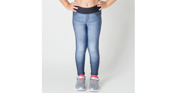 legging jeans infantil