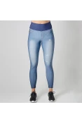 CALÇA LIVE LEGGING JEANS REVERSIBLE ACTIVE LIFE FEMININA - Azul CALÇA LIVE LEGGING JEANS REVERSIBLE ACTIVE LIFE FEMININA - Azul