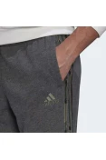 CALÇA MOLETOM ADIDAS CAMO STRIPES MASCULINA - Chumbo