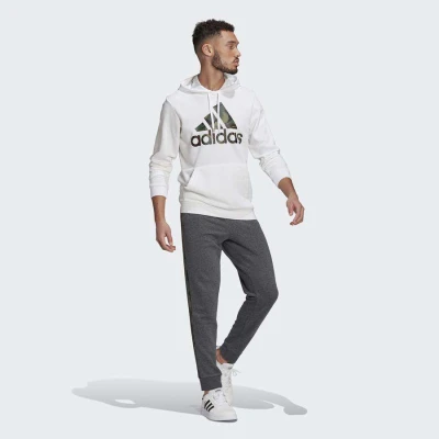 CALÇA MOLETOM ADIDAS CAMO STRIPES MASCULINA - Chumbo