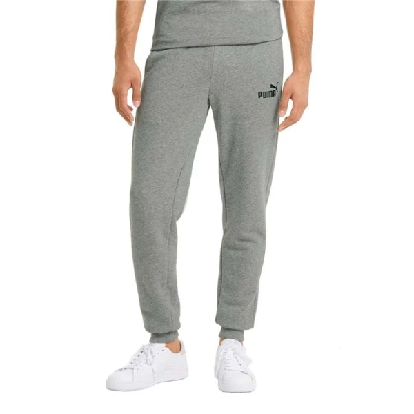 CALÇA MOLETOM PUMA ESSENTIALS SLIM FL MASCULINA - Cinza