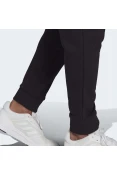 CALÇA MOLETON ADIDAS BARRA AFUNILADA ESSENTIALS MASCULINA - Preto CALÇA MOLETON ADIDAS BARRA AFUNILADA ESSENTIALS MASCULINA - Preto