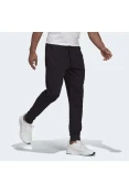 CALÇA MOLETON ADIDAS BARRA AFUNILADA ESSENTIALS MASCULINA - Preto CALÇA MOLETON ADIDAS BARRA AFUNILADA ESSENTIALS MASCULINA - Preto