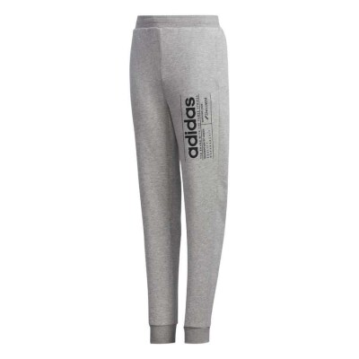 CALÇA MOLETON ADIDAS YB BB PNT INFANTIL - Cinza