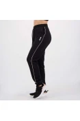 CALÇA MOLETON JOGGER FILA EASY PIPING FEMININA - Preto