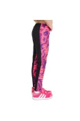 CALÇA NIKE AOP TIGHT YTH INFANTIL - Pink/preto