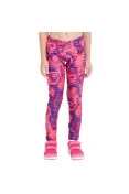 CALÇA NIKE AOP TIGHT YTH INFANTIL - Pink/preto