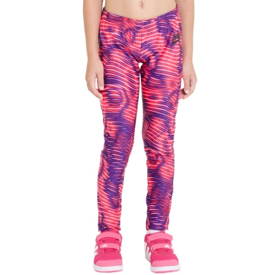 CALÇA NIKE AOP TIGHT YTH INFANTIL - Pink/preto