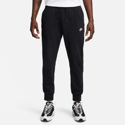 CALCA NIKE CLUB KNIT JOGGER MASCULINO - Preto CALCA NIKE CLUB KNIT JOGGER MASCULINO - Preto