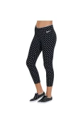 CALÇA NIKE CLUB LEGGING CROP FEMININA - Preto/branco CALÇA NIKE CLUB LEGGING CROP FEMININA - Preto/branco