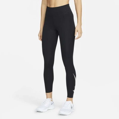 CALÇA NIKE DF SWSH RUN TIGHT 7/8 FEMININA - Preto
