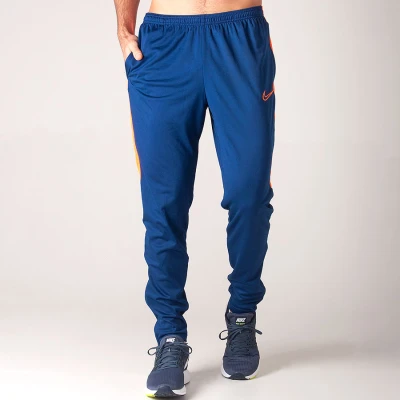 CALÇA NIKE DRI-FIT ACADEMY MASCULINA - Marinho/laranja CALÇA NIKE DRI-FIT ACADEMY MASCULINA - Marinho/laranja