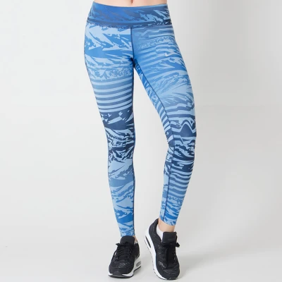 CALÇA NIKE POWER ESSENTIAL TIGHT LEGGING FEMININA - Azul