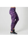 CALÇA NIKE POWER ESSENTIAL TIGHT PRINT FEMININA - Preto/roxo