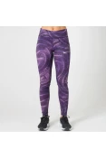 CALÇA NIKE POWER ESSENTIAL TIGHT PRINT FEMININA - Preto/roxo