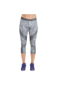 CALÇA NIKE PRO HC TIDAL MULTI CAPRI FEMININA - Grafite/branco