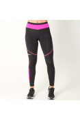 CALÇA POKER CICLISTA LYCRA ACOLCHOADA NITRO FEMININA - Preto/pink