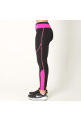 CALÇA POKER CICLISTA LYCRA ACOLCHOADA NITRO FEMININA - Preto/pink