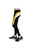 CALÇA POKER CICLISTA LYCRA ACOLCHOADA SPEED 3 MASCULINA - Preto/amarelo