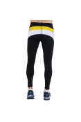 CALÇA POKER CICLISTA LYCRA ACOLCHOADA SPEED 3 MASCULINA - Preto/amarelo