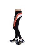 CALÇA POKER CICLISTA LYCRA ACOLCHOADA SPEED 3 MASCULINA - Preto/laranja