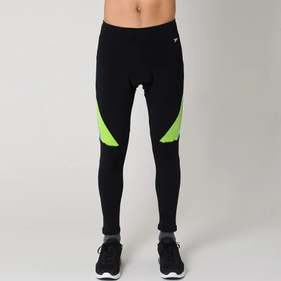 CALÇA POKER CICLISTA LYCRA ACOLCHOADA SPEED 4 MASCULINA - Preto/azul
