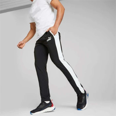 CALÇA PUMA BMW MMS MT7 TRACK PANTS SLIM MASCULINA - Preto/branco