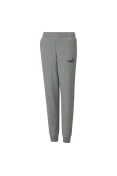 CALÇA PUMA ESSENTIALS LOGO INFANTIL - Cinza