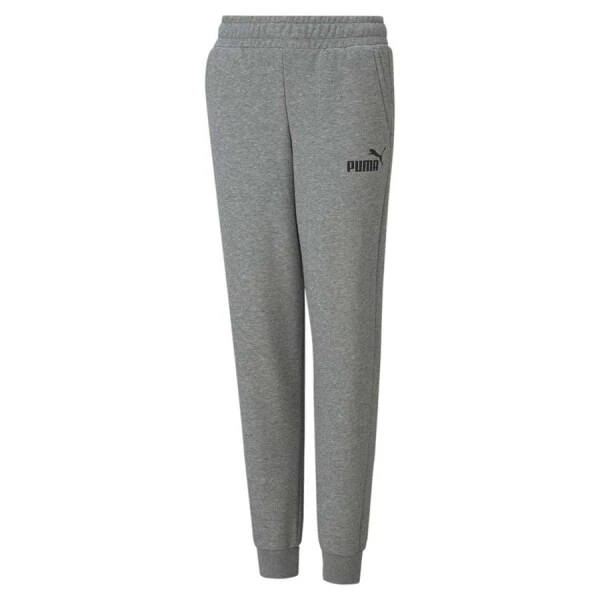 CALÇA PUMA ESSENTIALS LOGO INFANTIL - Cinza