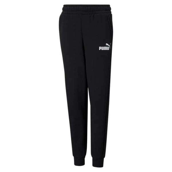 CALÇA PUMA ESSENTIALS LOGO INFANTIL - Preto