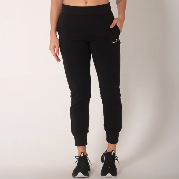 CALÇA PUMA ESSENTIALS SWEAT PANTS FEMININA - Preto