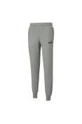 CALÇA PUMA MOLETOM ESSENTIALS LOGO MASCULINA - Cinza CALÇA PUMA MOLETOM ESSENTIALS LOGO MASCULINA - Cinza