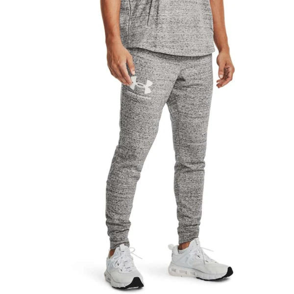 CALÇA UNDER ARMOUR RIVAL TERRY JOGGER MASCULINA - Cinza