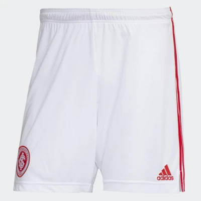 CALÇÃO ADIDAS INTERNACIONAL OFICIAL 1 2020 - Branco/vermelho