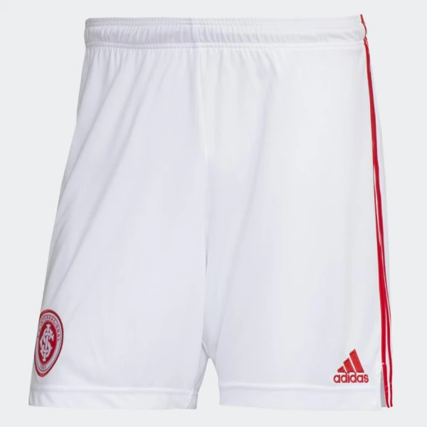 CALÇÃO ADIDAS INTERNACIONAL OFICIAL 1 2020 - Branco/vermelho