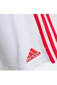 CALÇÃO ADIDAS INTERNACIONAL OFICIAL 1 2020 - Branco/vermelho