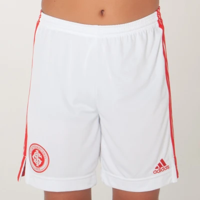 CALÇÃO ADIDAS INTERNACIONAL OFICIAL 1 2020 INFANTIL - Branco/vermelho CALÇÃO ADIDAS INTERNACIONAL OFICIAL 1 2020 INFANTIL - Branco/vermelho