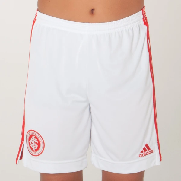 CALÇÃO ADIDAS INTERNACIONAL OFICIAL 1 2020 INFANTIL - Branco/vermelho CALÇÃO ADIDAS INTERNACIONAL OFICIAL 1 2020 INFANTIL - Branco/vermelho