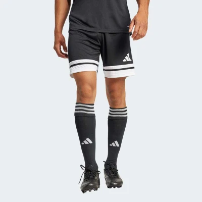 CALÇÃO ADIDAS SQUADRA 25 MASCULINO - Preto/branco CALÇÃO ADIDAS SQUADRA 25 MASCULINO - Preto/branco