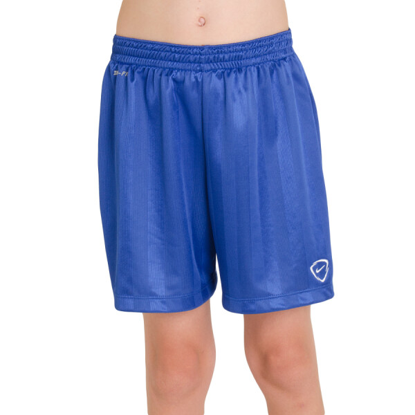 CALÇÃO NIKE ACADEMY JAQUARD SHORT INFANTIL - Azul/branco