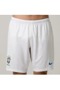 CALÇÃO NIKE BRASIL OFICIAL 2 2018 MASCULINO - Branco CALÇÃO NIKE BRASIL OFICIAL 2 2018 MASCULINO - Branco