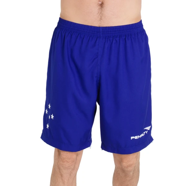 CALÇÃO PENALTY CRUZEIRO OFICIAL 2 2015 MASCULINO - Azul/branco