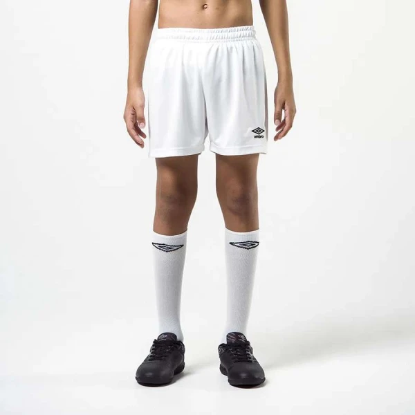CALÇÃO UMBRO TWR ARIA INFANTIL - Branco