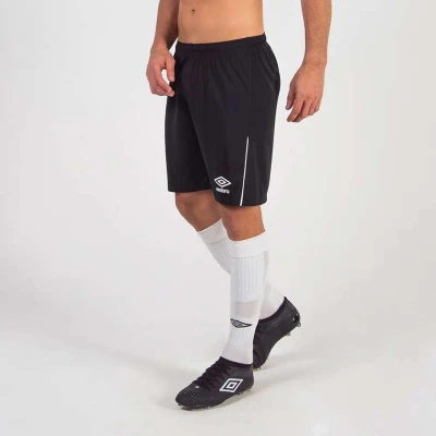 CALÇÃO UMBRO TWR PIPE FUTEBOL MASCULINO - Preto CALÇÃO UMBRO TWR PIPE FUTEBOL MASCULINO - Preto