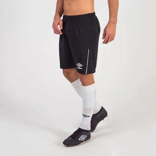 CALÇÃO UMBRO TWR PIPE FUTEBOL MASCULINO - Preto